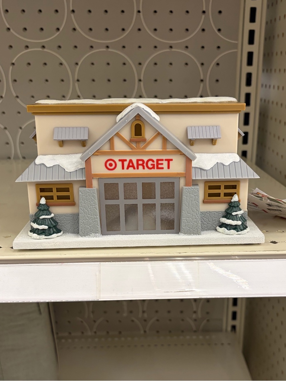 Target Bullseye Playground Christmas LED Target Store Village Decor